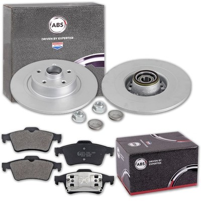 ABS BREMSSCHEIBEN 300mm + BELÄGE HINTEN passend für RENAULT ESPACE 4 + VEL SATIS