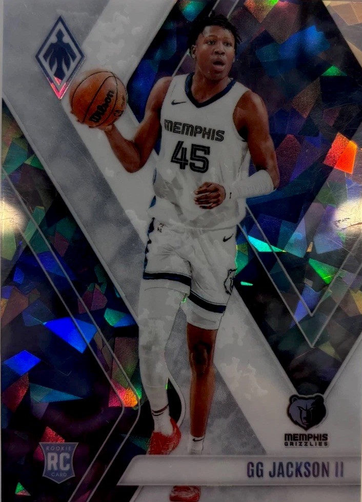 2023-24 Panini Phoenix - Rookies GG Jackson #266 White Ice Phoenix /125 (RC)