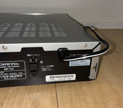 Onkyo Hi-MD MD-133 Minidisc Deck - Silver for sale online | eBay