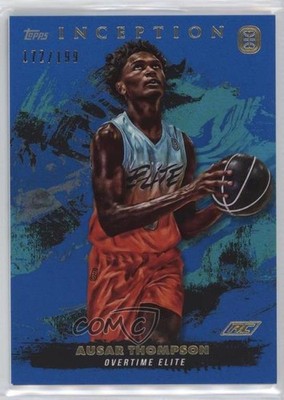 2021-22 Topps Inception OTE Overtime Elite Blue 172/199 Ausar Thompson #1 0qc1