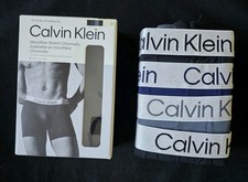 CALVIN KLEIN MICROFIBER STRETCH 4-PACK TRUNKS MEN'S UNDERWEAR NP27420-NWT