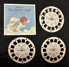 Vintage 1957 ViewMaster Presents The Littlest Angel 3 Reels and Booklet VGC Rare