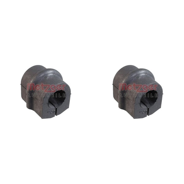 2X Metzger Stabilager Buchse 20Mm Hinten Beidseitig Passend FüR Nissan Primera-image