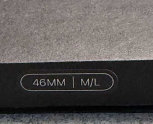 Cinturino Apple Watch 44, 46 mm nero Unity Sport - Bloom m/lg nuovo con scatola solo cinturino orologio - Foto 5 di 11