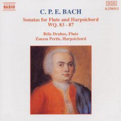 Carl Philipp Emanue Sonatas for Flute and Harpsichord - Carl Philipp Emanue (CD)