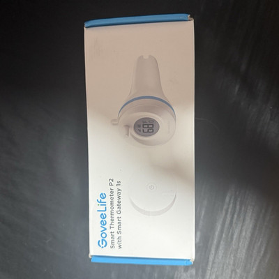 GoveeLife Smart Thermometer P2 Thermo-Hygrometer + Gateway, Bluetooth, White