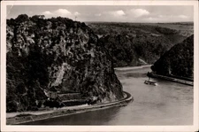 RPPC Loreley Rock Rhine River Germany vintage postcard k244