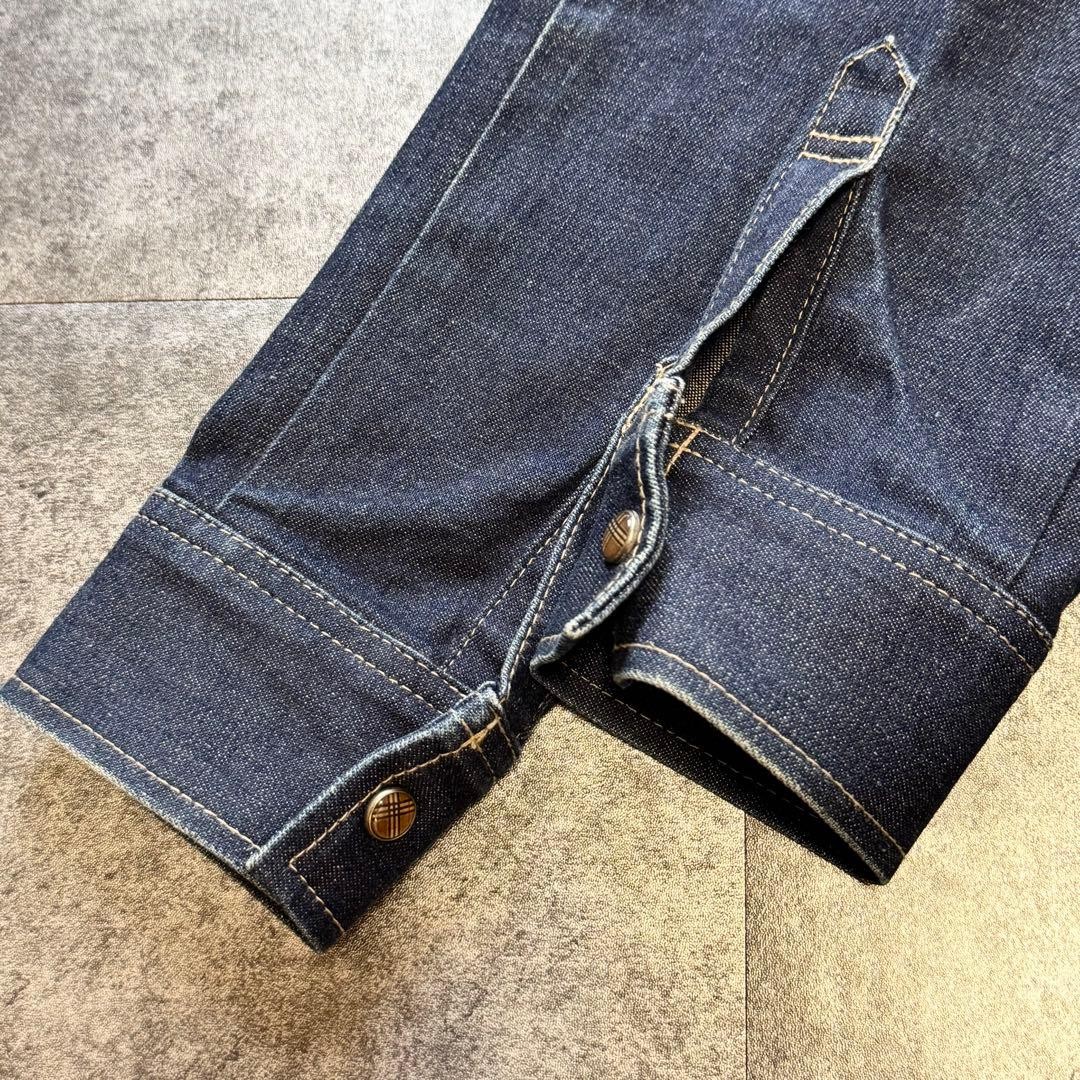 [Excellent Condition] Burberry Blue Label Nova Check Button Denim Shirt Jacket thumbnail 15