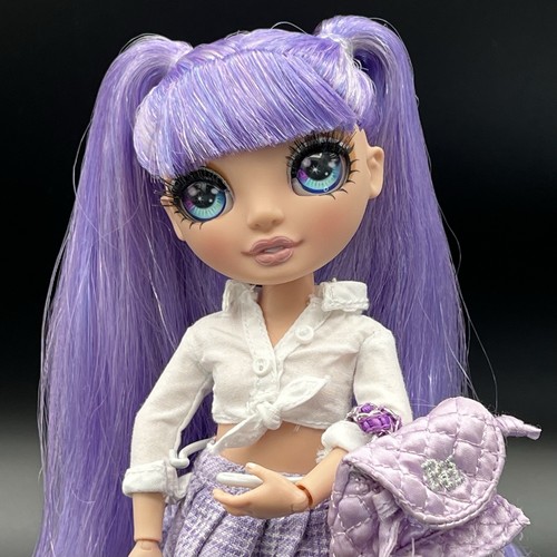 2021 MGA Rainbow High Violet Willow Doll - 9" Jr. High Series - Picture 1 of 20