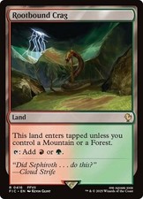 Rootbound Crag Commander: Final Fantasy MTG Magic The Gathering