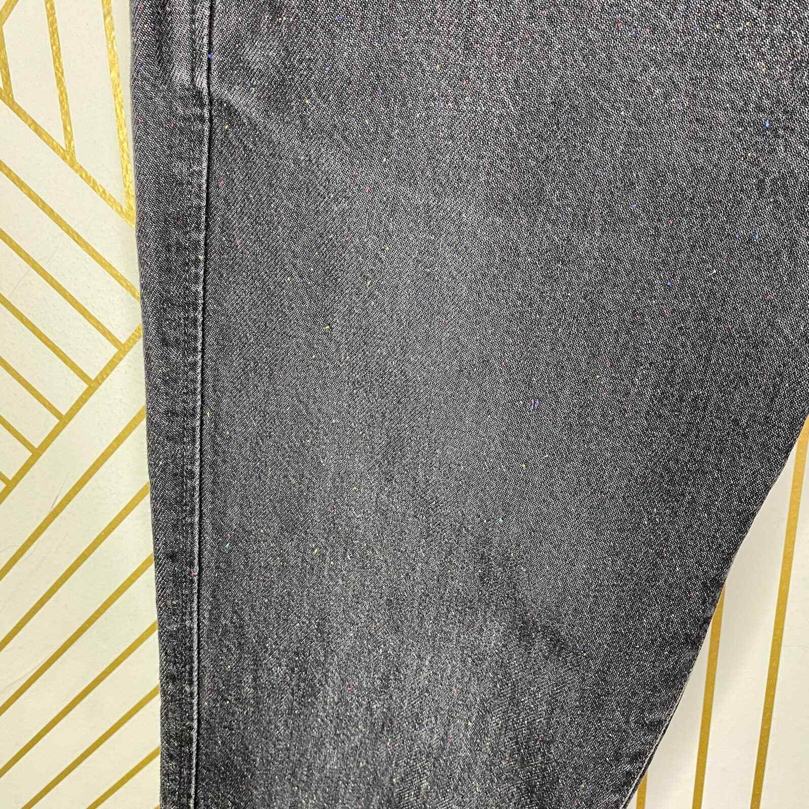 Levi’s Made & Crafted Black Rainbow Speckle Dot Slim Chino Jeans Size US 25 image 3