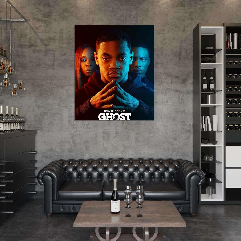 Power Book II Ghost Movie Adventure Drama Print Wall Art Home