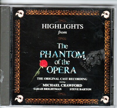 Highlights from Phantom of the Opera CD by Original Cast