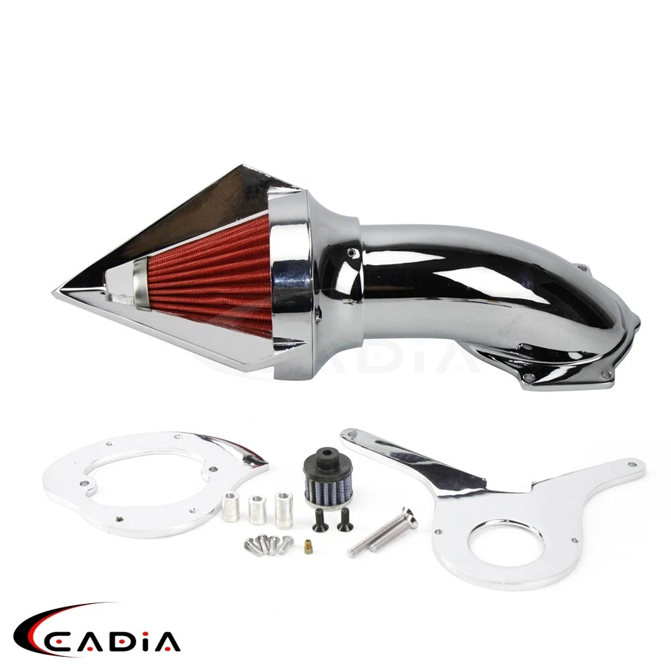 Cone Spike Air Filter Cleaner Kit For Honda Shadow Aero 750 VT750C CS 2006-2016 - Image 3 of 4