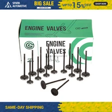 Intake Exhaust Valves Fit 02-09 Honda CRV Accord Acura RSX RDX  K20A K23A K24A