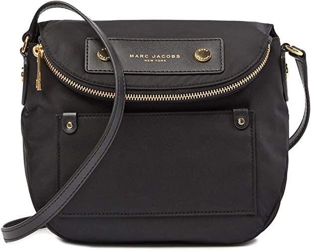 Marc Jacobs Women's Mini Natasha Nylon Crossbody Bag - Black - New