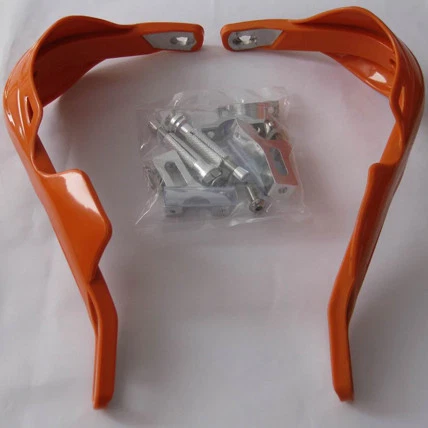 NARANJA Guardamanos 4 Kawasaki KLX110 KLX140 KLX140L KLX150 KLX250 KLX450R KLR650 Foto 3 de 3