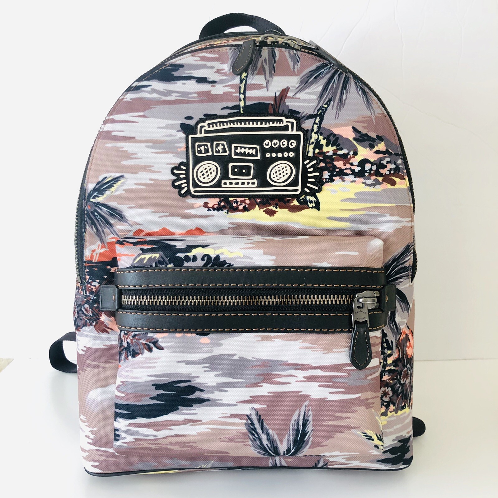 coach men's academy backpack