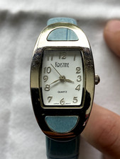 Women's Cuff Watch - Kristine Brand - Blue Band