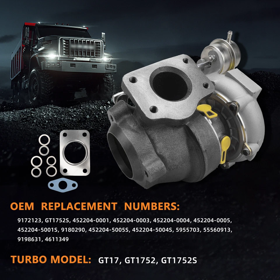 Turbolader Saab 9-3 Cabriolet YS3D 9-5 Kombi YS3E 2.0L 2.3L 452204-0001 9172123 - Bild 3 von 4