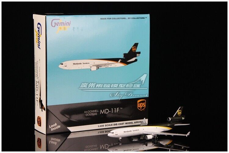 貨物機模型　UPS　MD-11F　1/400　　　　　く Amazon.com: ACE HOBBY GeminiJets for UPS Worldwide Services