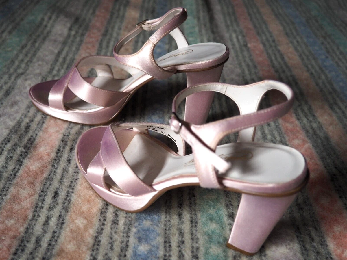 Blush pink prom shoes sale