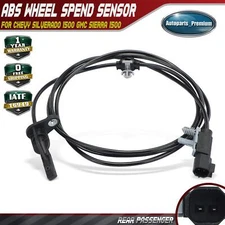 Rear Right ABS Wheel Speed Sensor for Chevrolet Silverado 1500 GMC Sierra 1500