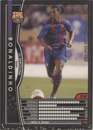 2004-05 Panini SEGA WCCF European Clubs AS Roma complete team set