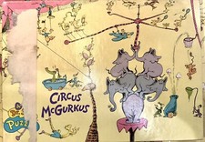 Dr. Seuss Puzzle Circus McGurkus Vtg 1984, 60 Pieces