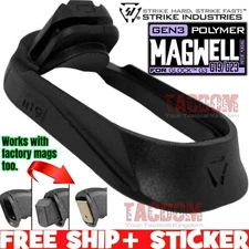 Strike Industrie Magwell for Glok GEN 3 - 19 - 23 - Works with Factory Magazines