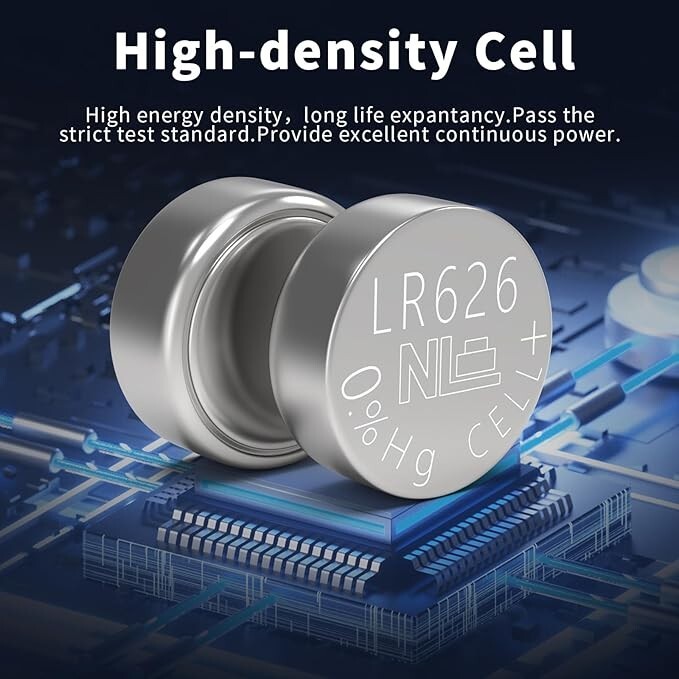 Batterie Batteria Ag4 Lr66 Gp77a Lr626 Sr626sw Sr66 377 376 Nuove - Foto 7