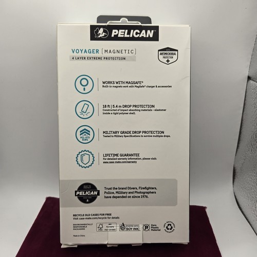 Pelican Voyager Magnetic Case For iPhone 15 Plus Holster & MagSafe Compatibility - Picture 7 of 7