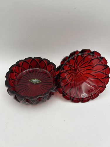 Vintage Shannon Hand Crafted Ruby Red Crystal Hershey Kiss 5"H - Picture 4 of 8