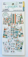 Agenda 52 Friendship Girl Planner Calendar Stickers Pack Papercraft Journal