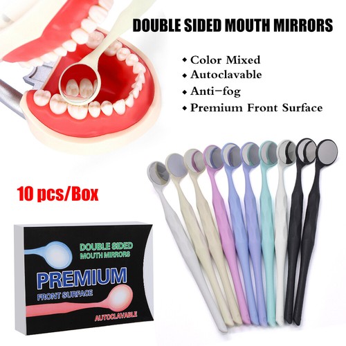 Dental Occlusal Mirror Fog Free LED Intra Oral Photo System /10 Mouth Mirrors DL - Picture 18 of 32
