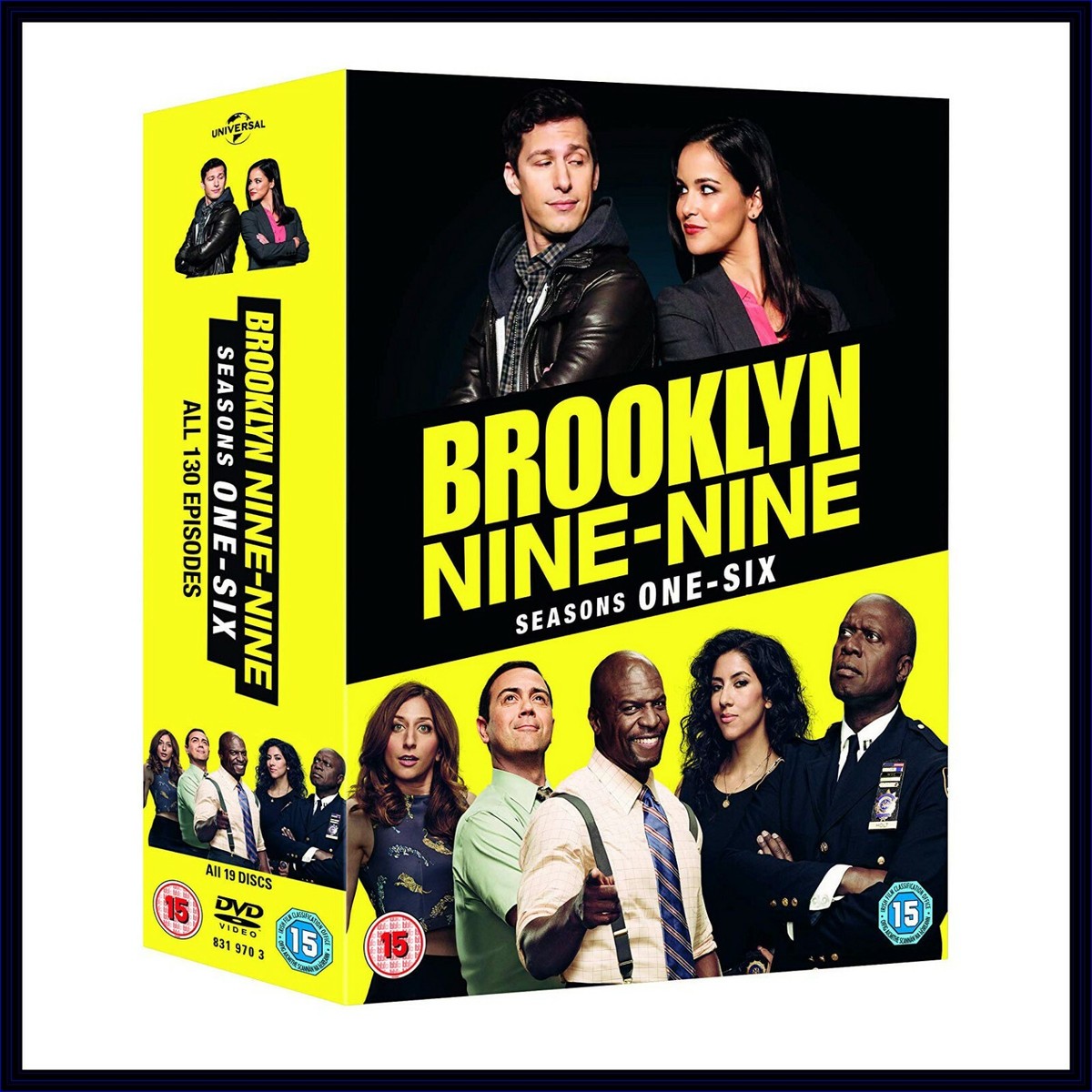 BROOKLYN NINE NINE - COMPLETE SEASONS 1 2 3 4 5 & 6 *BRAND NEW DVD