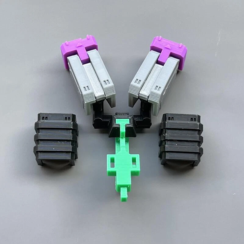 3D DIY Arm Thicken Thigh Accessories Upgrade Kit For DX9 Devastator - Image 2 of 4