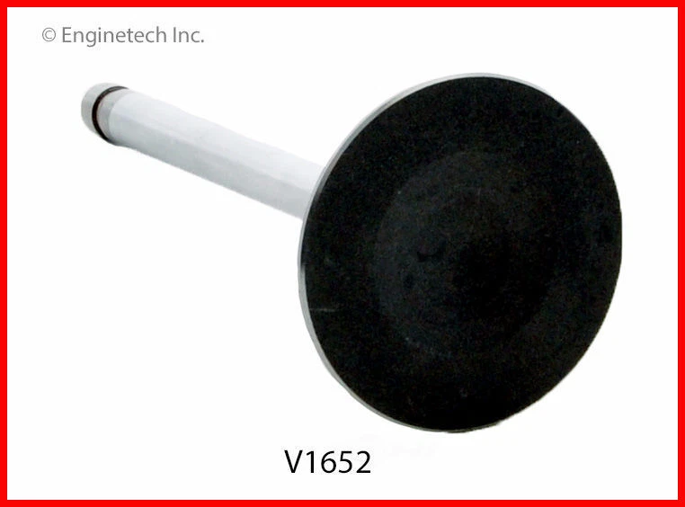 Válvula de admisión del motor-OHV, General Motors, 16 válvulas ENGINETECH, INC. V1652 Foto 2 de 2
