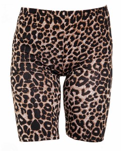 leopard legging shorts