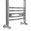 Chrome White Bathroom Heated Towel Radiator Ladder Rail Rad Curved ...