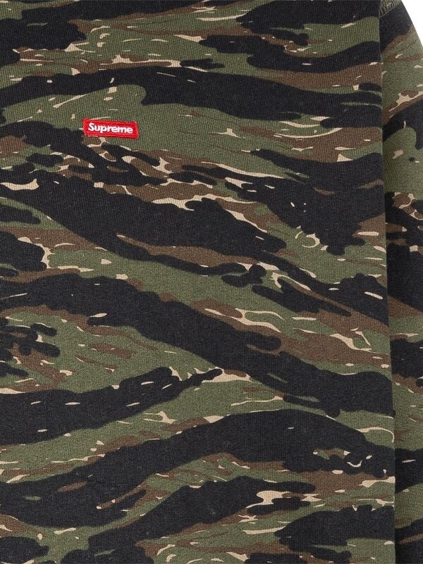 SUPREME - Small Box Logo Camo Drawstring Pull Ove… - image 3