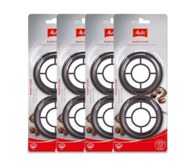 4 x Packs of 2 Melitta Permanent Filter 