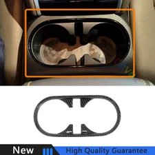 For Chevrolet Colorado 2024 Carbon Fiber Gear Water Cup Holder Frame Cover Trim