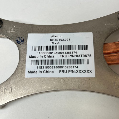 Lenovo ThinkCentre M72z CPU Fan and Heat Sink Assembly - Afbeelding 4 van 6