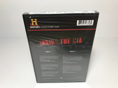 INSIDE THE CIA (2-DVD SET) HISTORY CHANNEL - SEALED/NEW