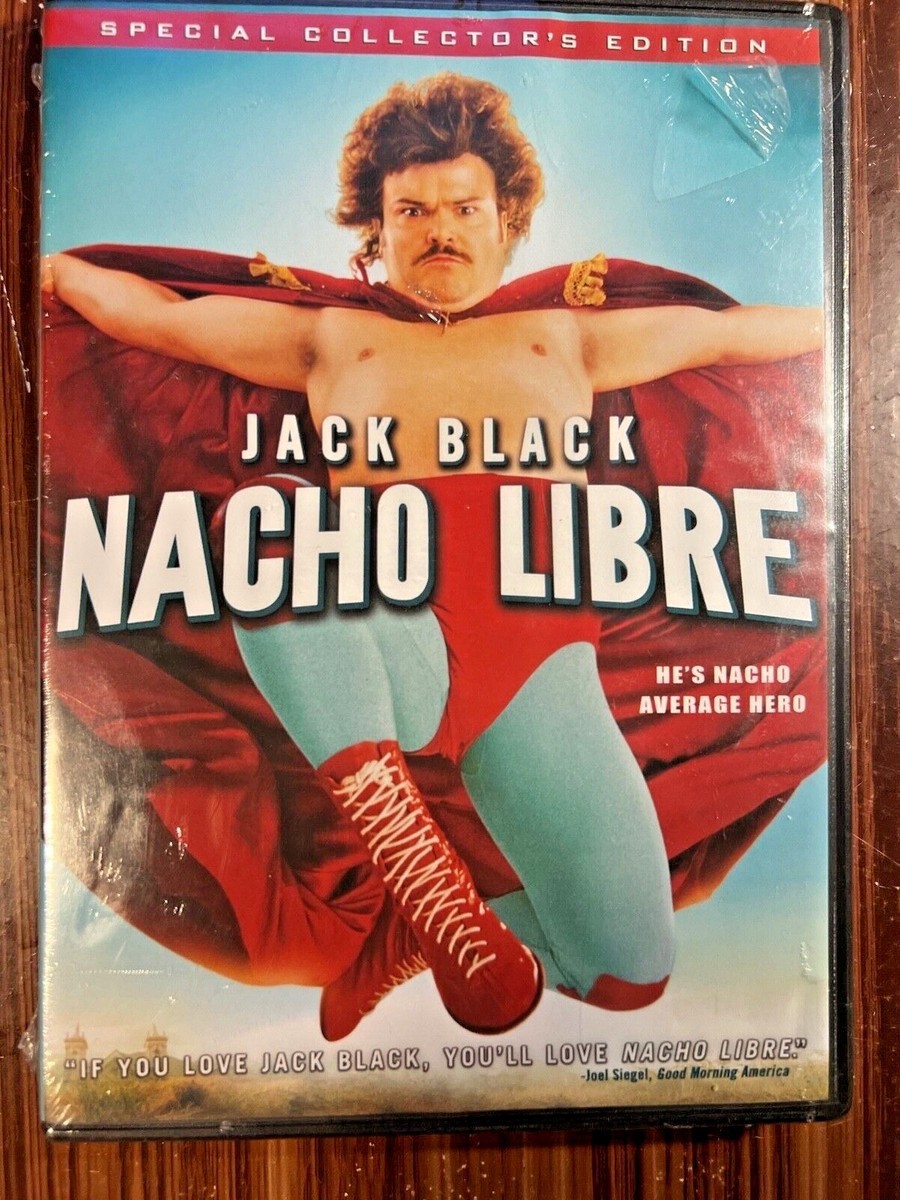 Nacho Libre DVD Jack Black 2006 Comedy Movie Special Collector's