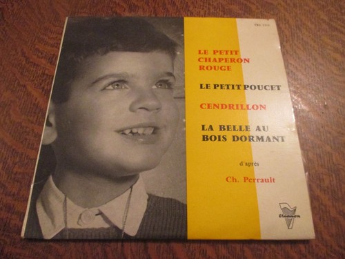 33 Tours Le Petit Chaperon Rouge Le Petit Poucet Cendrillon La Belle 
