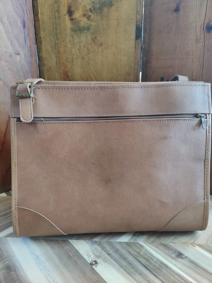 Bolso de fin de semana forrado de plástico Hartmann de colección vinilo/cuero Foto 4 de 4