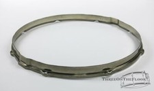 1950s Leedy Ludwig Field Snare 15" 8-Lug Resonant Snare Hoop Nickel HP14LLN