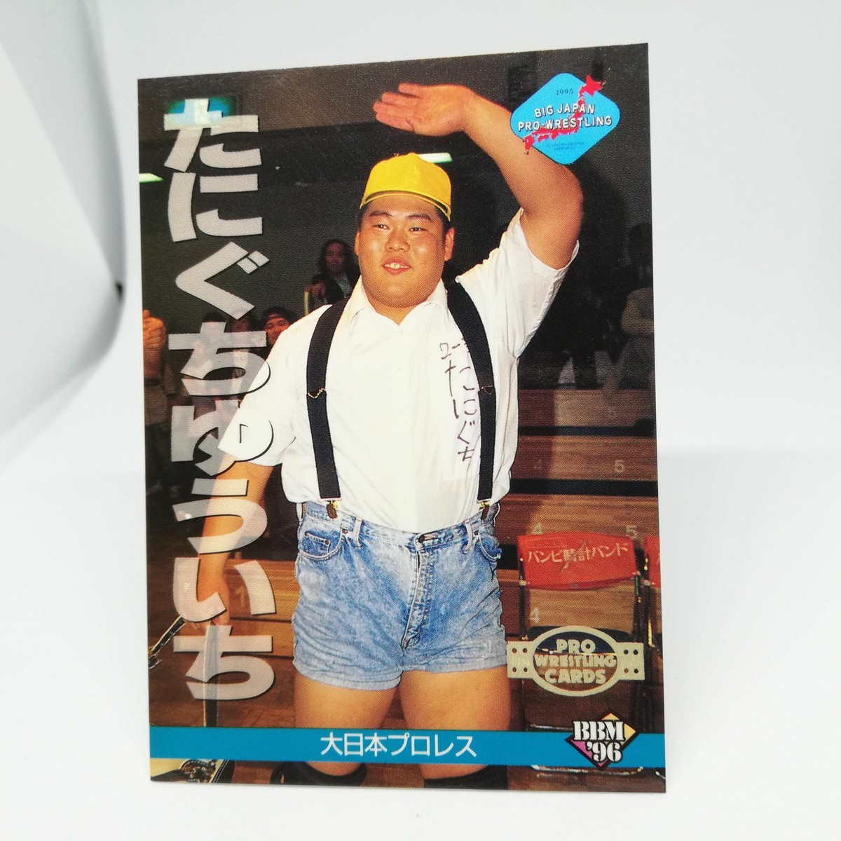 212 TANIGUCHI YUICHI CARD BIG JAPAN PRO WREITLING CARD BBM96 1996